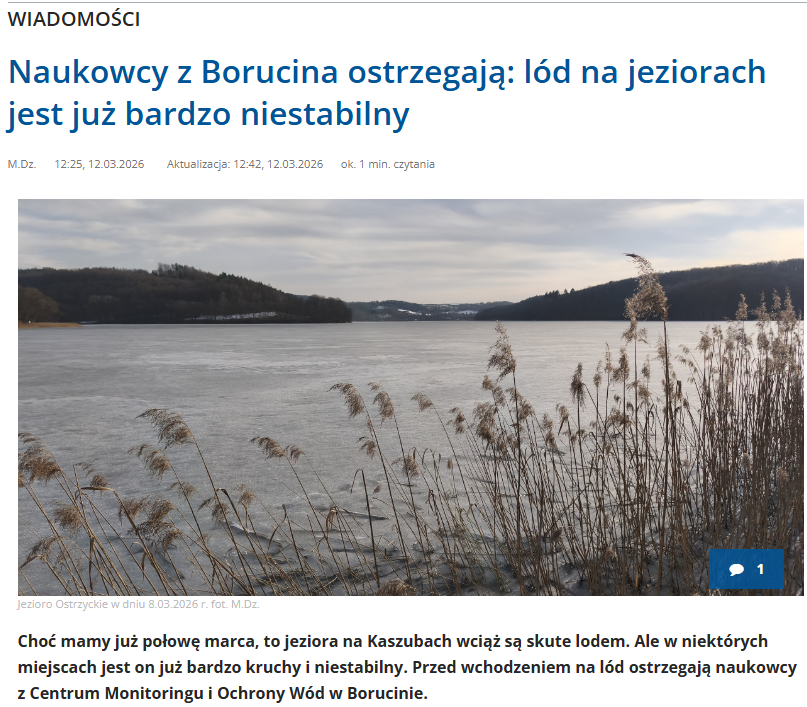 Naukowcy z Borucina ostrzegają