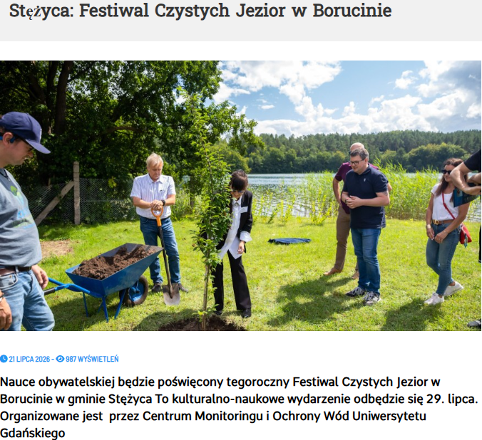 Trzeci Festiwal Czystych Jezior